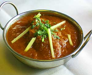lamb curry served spicy or mild